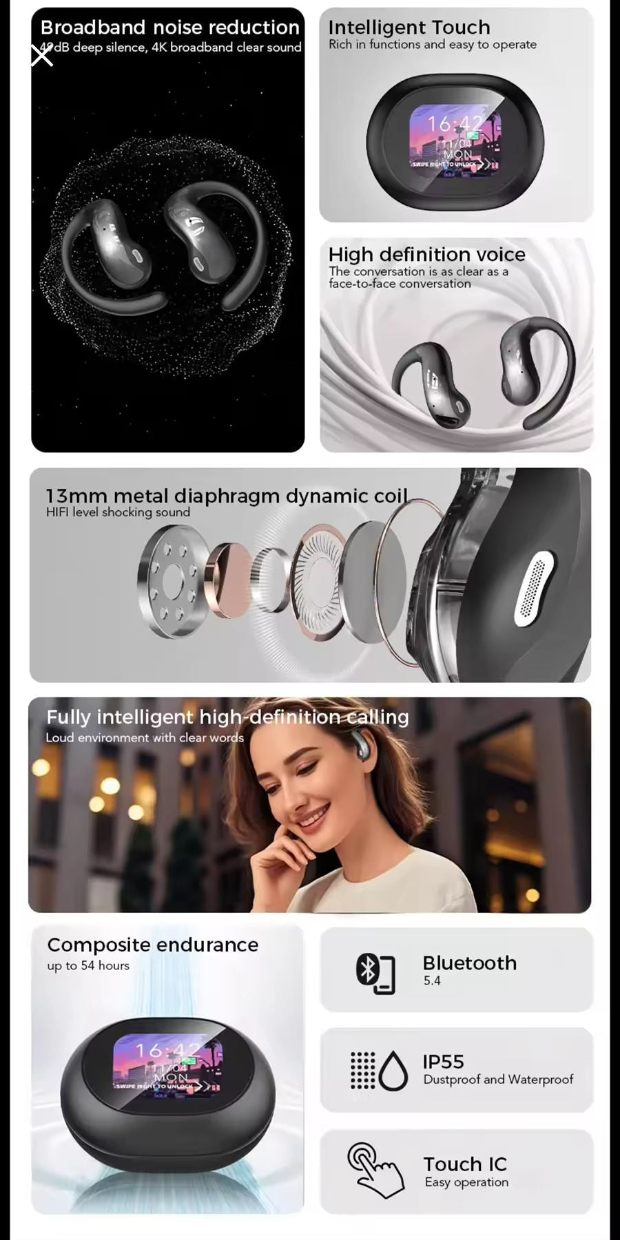 Over-ear Earbuds